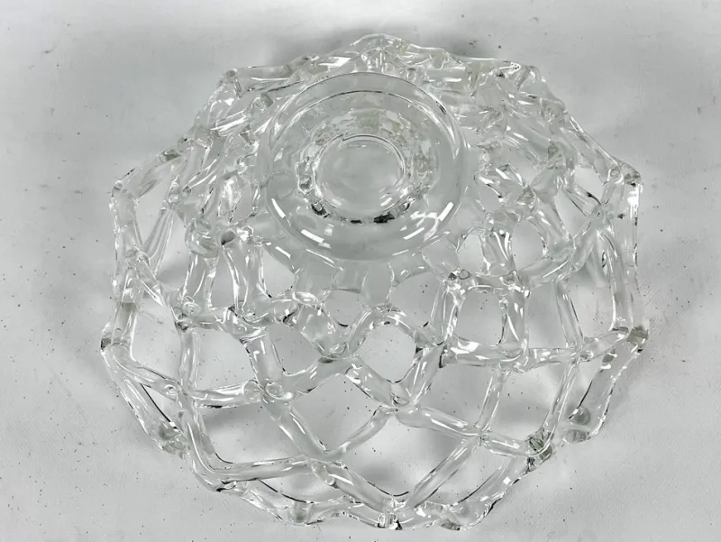 Pamono Large Art Deco Murano Glass Centerpiece from Barovier and Toso, Italy, 1940s> Bowls