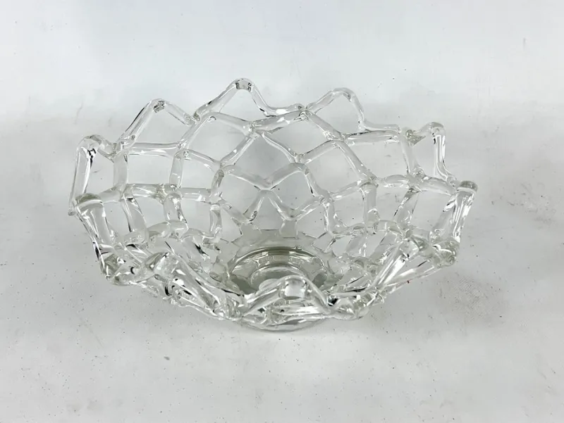 Pamono Large Art Deco Murano Glass Centerpiece from Barovier and Toso, Italy, 1940s> Bowls