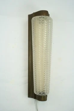 Best Pamono Large Art Deco Sconce in Brass and Acrylic, 1930s