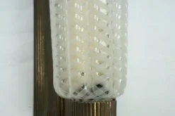 Best Pamono Large Art Deco Sconce in Brass and Acrylic, 1930s