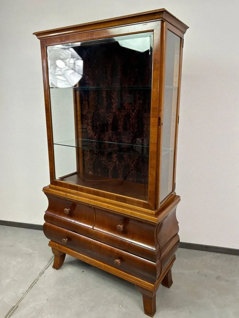 New Pamono Large Art Deco Vitrine from Lingel, 1920s