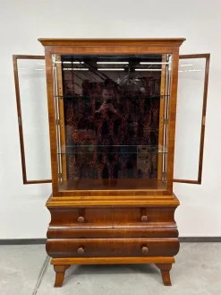 New Pamono Large Art Deco Vitrine from Lingel, 1920s
