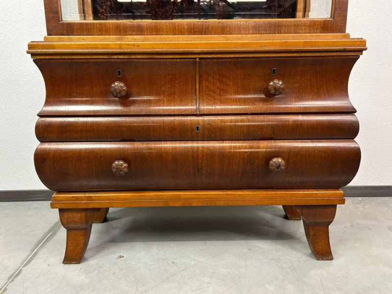 New Pamono Large Art Deco Vitrine from Lingel, 1920s