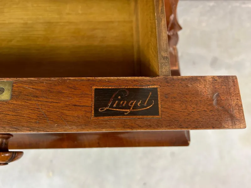 New Pamono Large Art Deco Vitrine from Lingel, 1920s