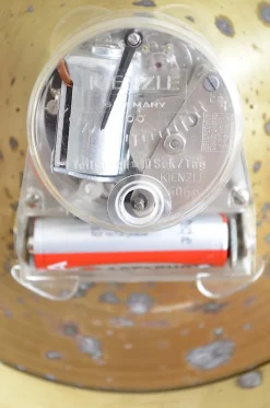 New Pamono Large Art Deco World Time Clock by Heinrich Möller for Kienzle, 1950s