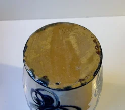 Pamono Large Art Nouveau Danish Hand-Glazed Vase from Danico, 1920s><noscript><img width=