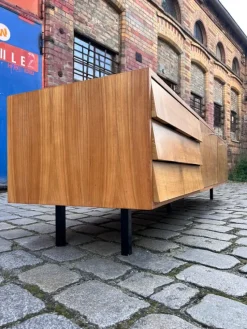 Hot Pamono Large Ash Lowboard, 1970s