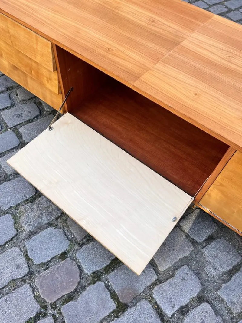 Hot Pamono Large Ash Lowboard, 1970s