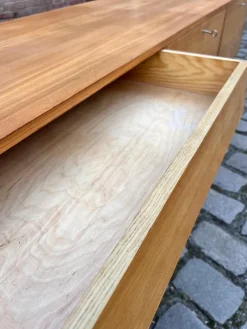 Hot Pamono Large Ash Lowboard, 1970s