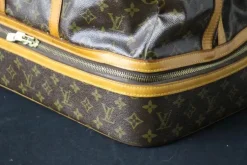 Pamono Large Bag with Double Compartments from Louis Vuitton, 1970s><noscript><img width=
