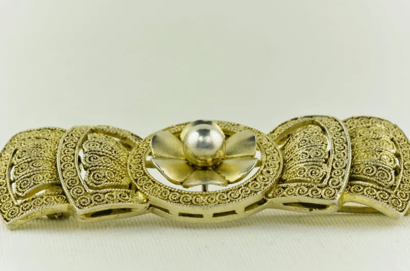 Pamono Large Bar Brooch by Theodor Fahrner, Germany, 1935> Brooches