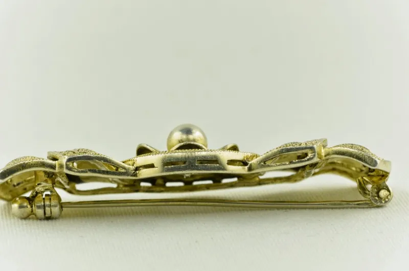 Pamono Large Bar Brooch by Theodor Fahrner, Germany, 1935> Brooches