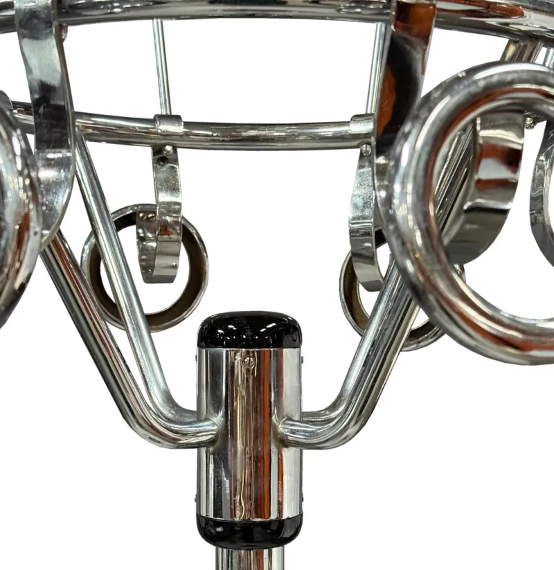 Pamono Large Bauhaus Functionalist Chrome Coat Rack, 1930s> Racks, Hooks & Valets