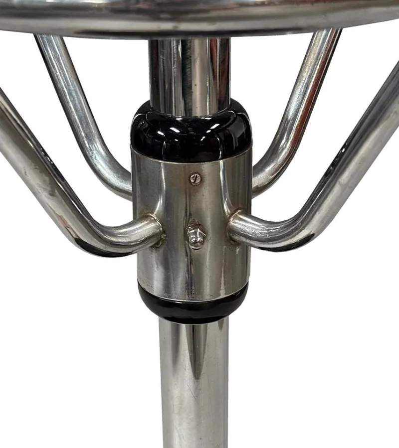 Pamono Large Bauhaus Functionalist Chrome Coat Rack, 1930s> Racks, Hooks & Valets