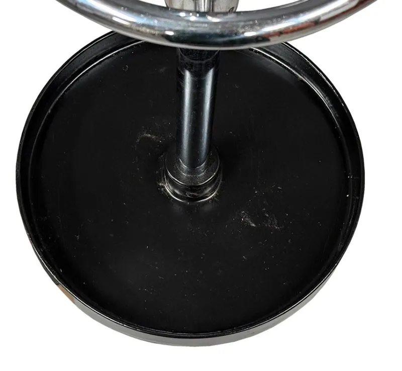 Pamono Large Bauhaus Functionalist Chrome Coat Rack, 1930s> Racks, Hooks & Valets