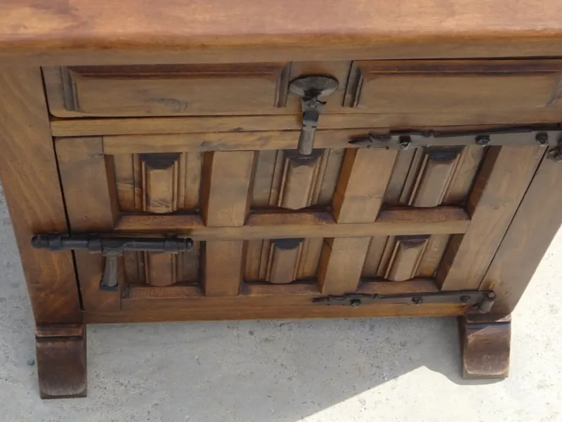 Hot Pamono Large Bedside Table in Oak, 1950s