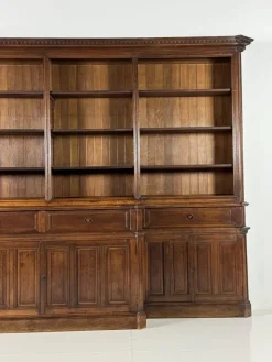 Pamono Large Belgian Library Bookcase, 1960s><noscript><img width=