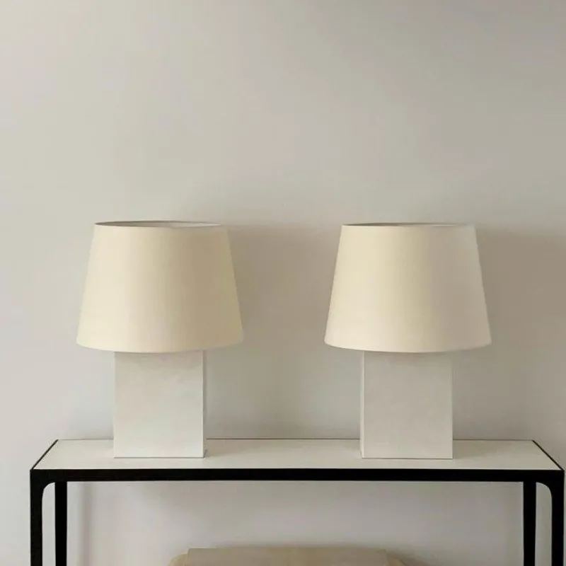 Outlet Pamono Large Bloc Parchment Lamps by Atelier Cabanel, Set of 2