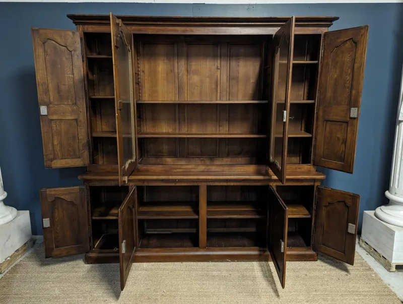 Pamono Large 2-Body Buffet in Molded Oak> Sideboards & Buffets