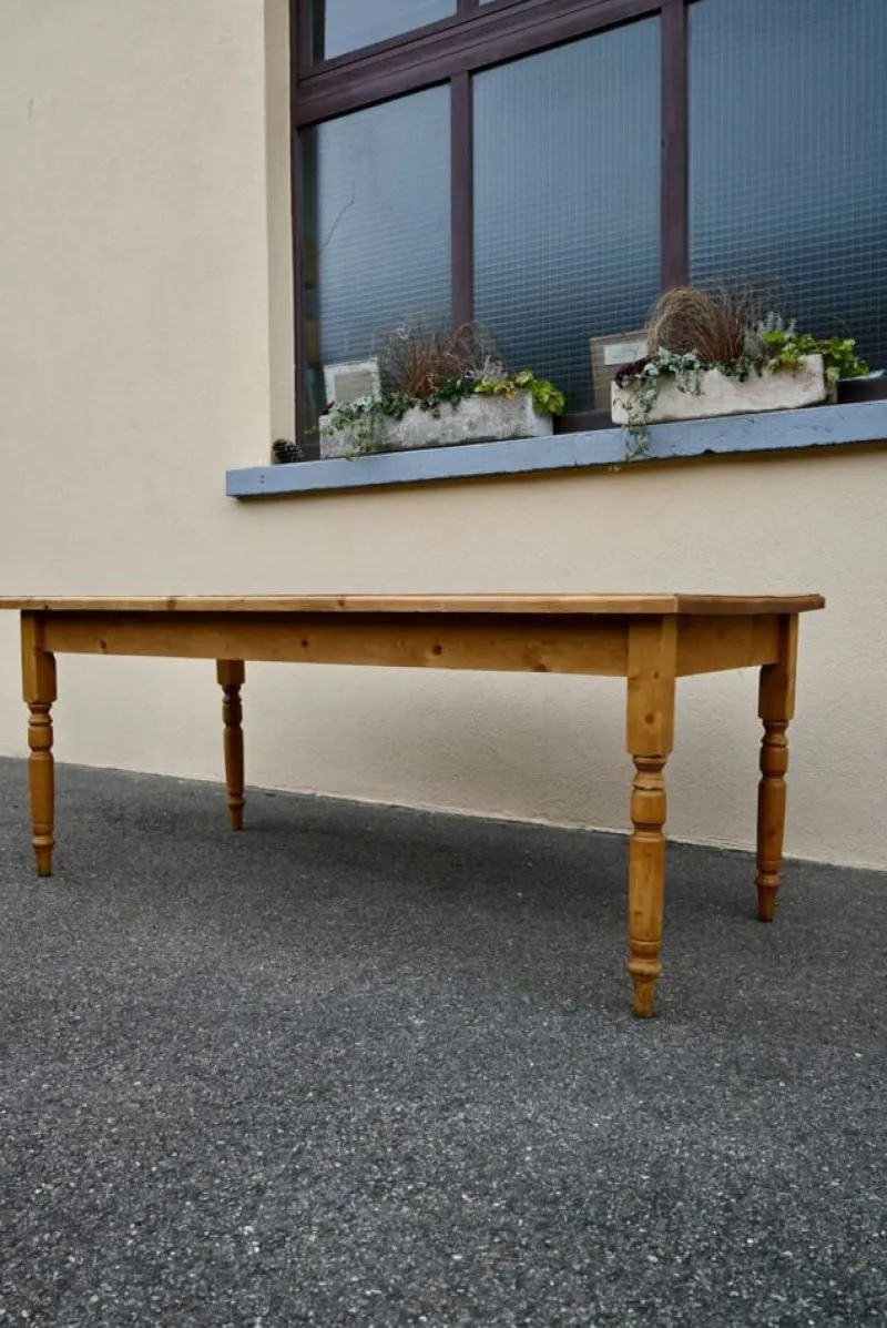 Pamono Large Bohemian Farm Table, 1970s> Dining Tables & Sets