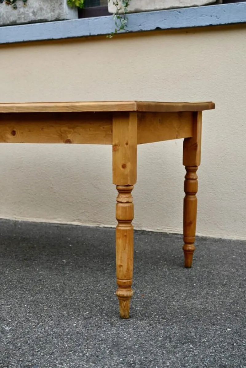 Pamono Large Bohemian Farm Table, 1970s> Dining Tables & Sets