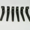 Pamono Large Brass Coat Hooks by Franz Hagenauer for Hagenauer Wien, 1950s, Set of 6> Racks, Hooks & Valets