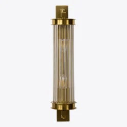 Outlet Pamono Large Brass Elon Wall Light from Pure White Lines
