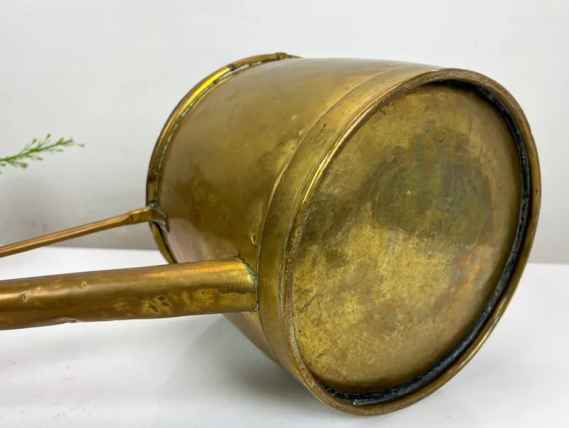 Pamono Large Brass Garden Watering Can, 1930s> Garden Accessories