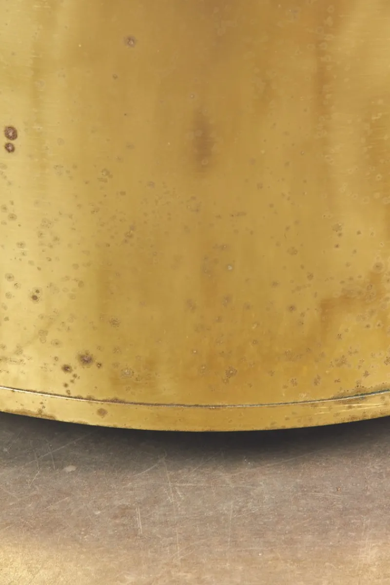 Pamono Large Brass Planter, 1970s> Planters And Jardiniere