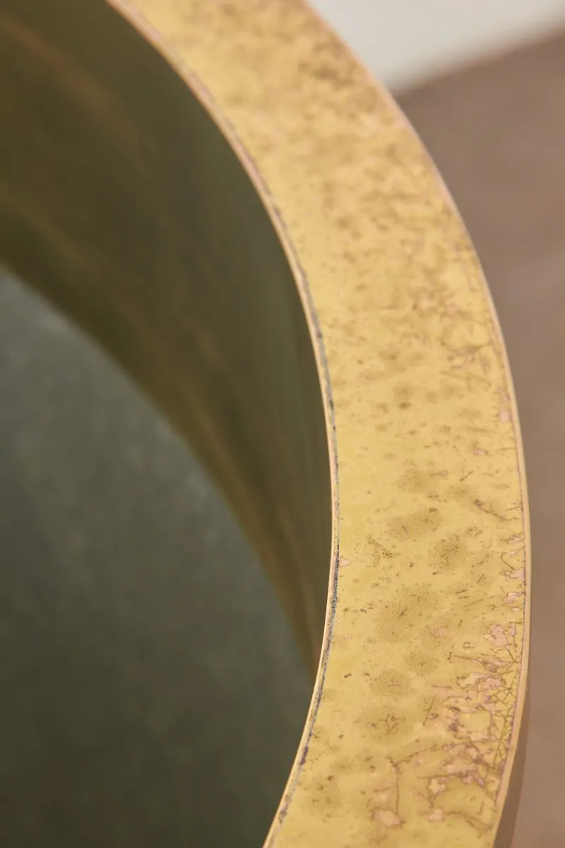Pamono Large Brass Planter, 1970s> Planters And Jardiniere