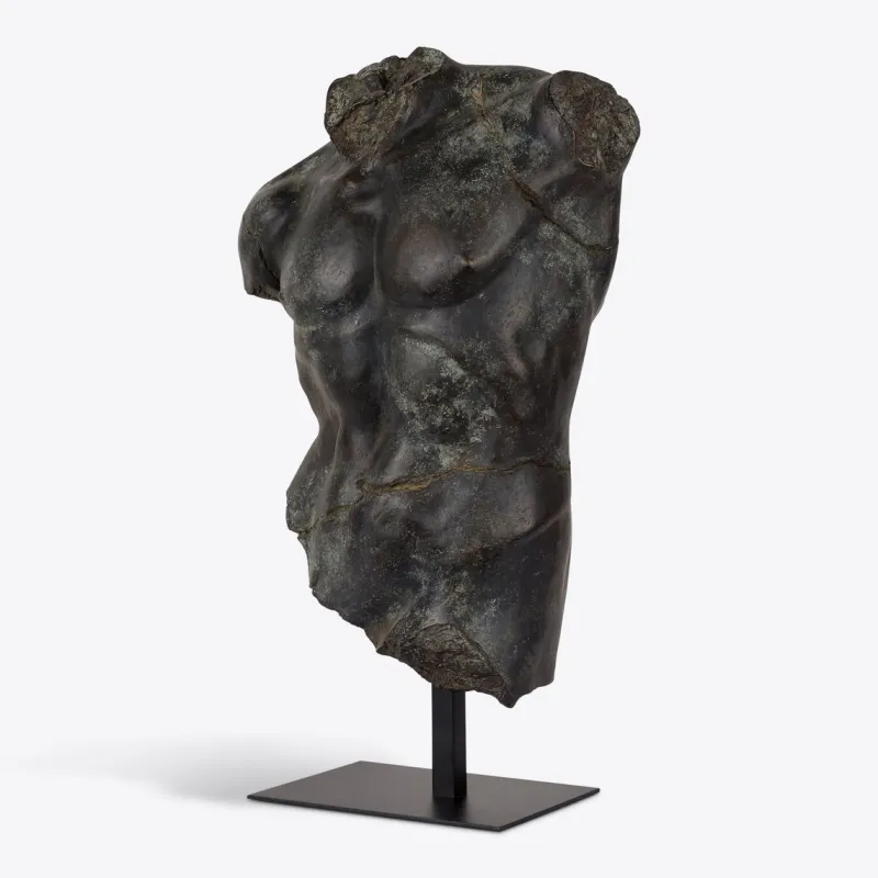Pamono Large Bronze Maximillian Torso from Pure White Lines> Wall Decor