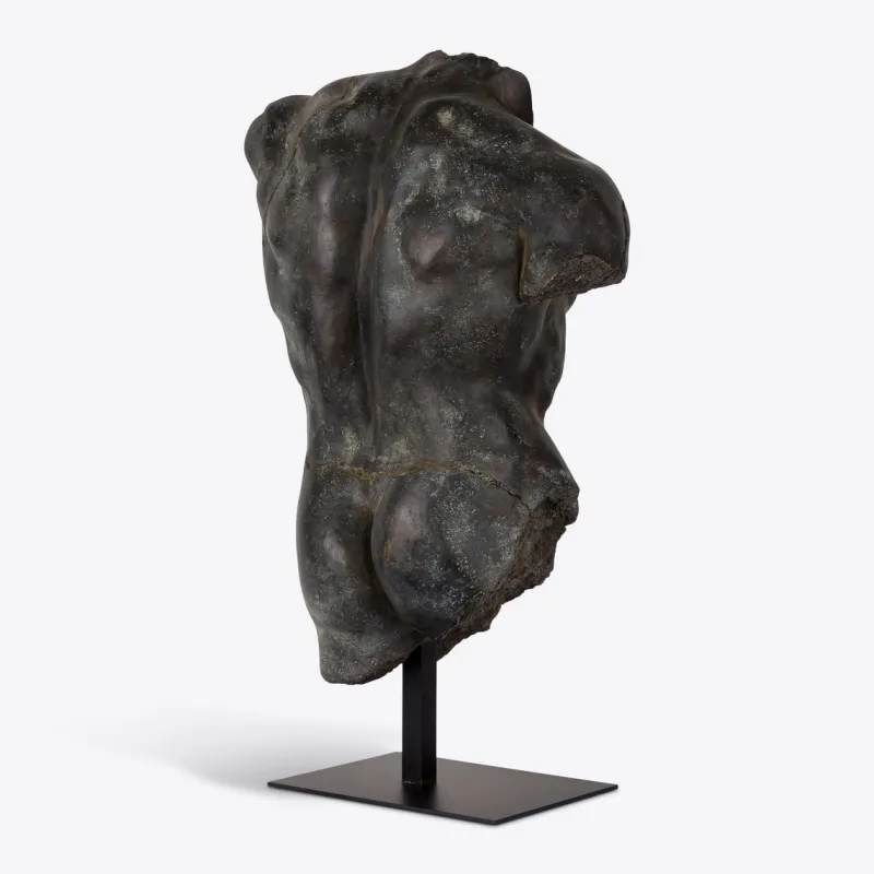 Pamono Large Bronze Maximillian Torso from Pure White Lines> Wall Decor
