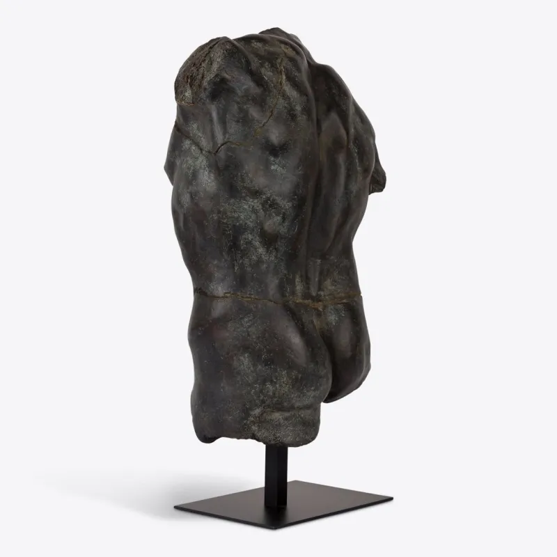 Pamono Large Bronze Maximillian Torso from Pure White Lines> Wall Decor