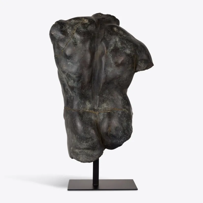 Pamono Large Bronze Maximillian Torso from Pure White Lines> Wall Decor