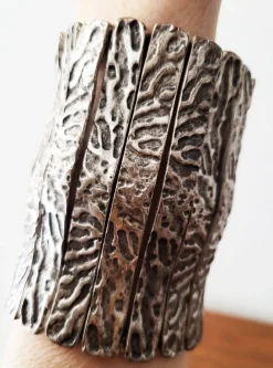 Pamono Large Brutalist Bracelet, 1970s> Bracelets