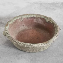 Pamono Large Brutalist Lava Glazed Planter, 1950s-1960s><noscript><img width=