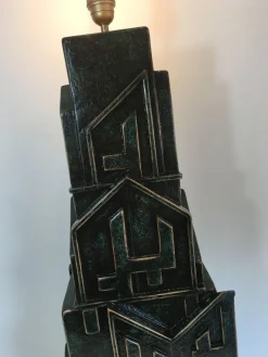 Pamono Large Brutalist Wood Lamp from AR-BO><noscript><img width=