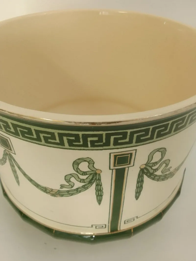 Pamono Large Cachepot from Villeroy & Boch, 1920s> Planters And Jardiniere
