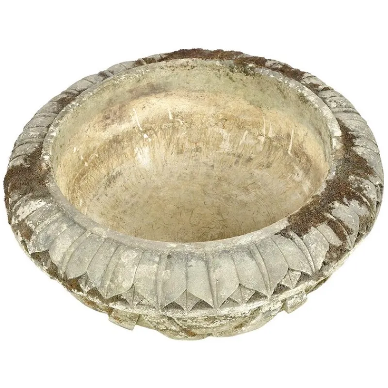 Pamono Large Carved Stone Basin