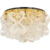 Pamono Large Catena Ceiling Light in Murano Glass from Kalmar, Austria, 1960s> Ceiling Lights