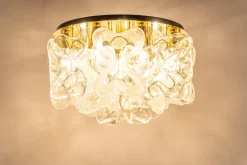 Pamono Large Catena Ceiling Light in Murano Glass from Kalmar, Austria, 1960s><noscript><img width=