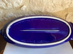 Pamono Large Ceramic Blue Fish from Environmental Ceramics, Inc., San Francisco, 1966><noscript><img width=