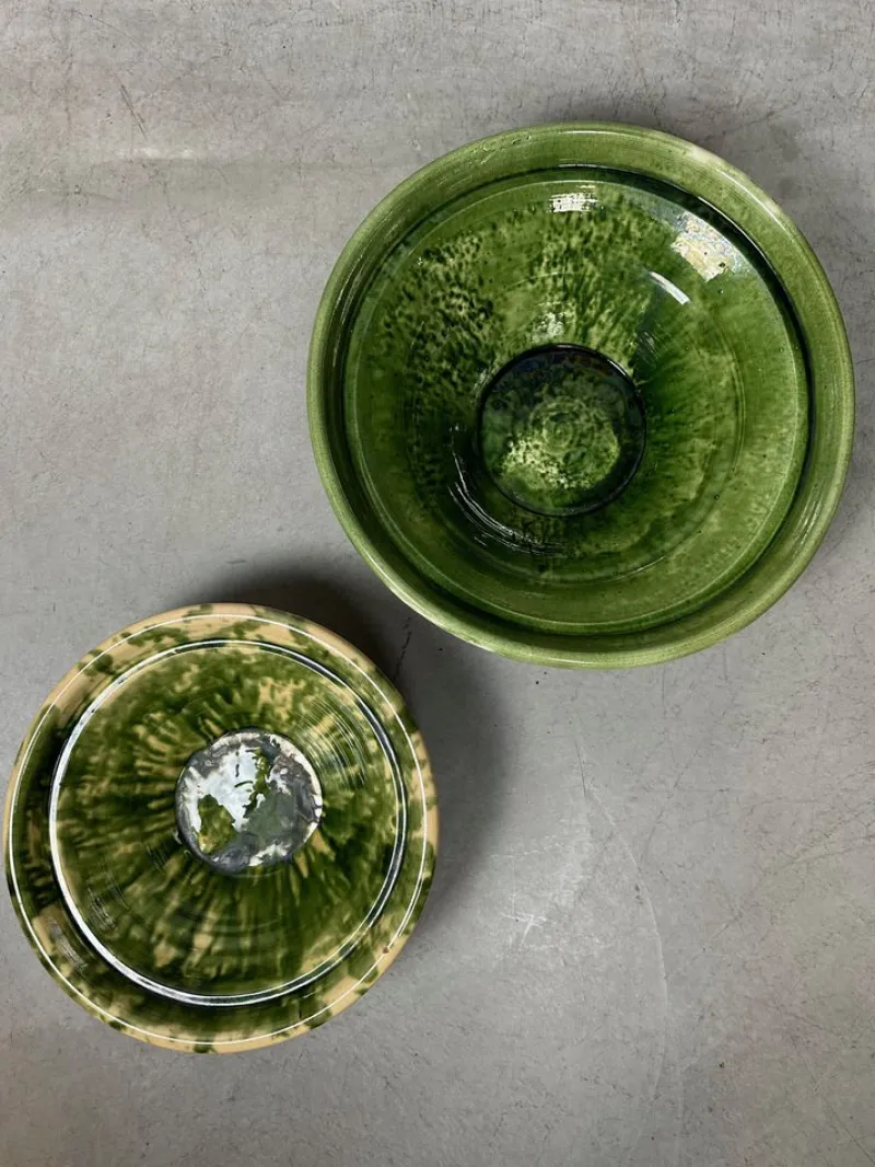 Pamono Large Ceramic Bowl, 1980s> Bowls