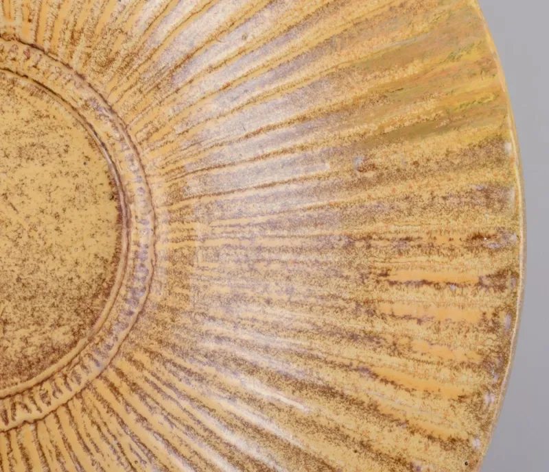 Online Pamono Large Ceramic Bowl with Uranium Glaze by Svend Hammershøi for Kähler, 1920s