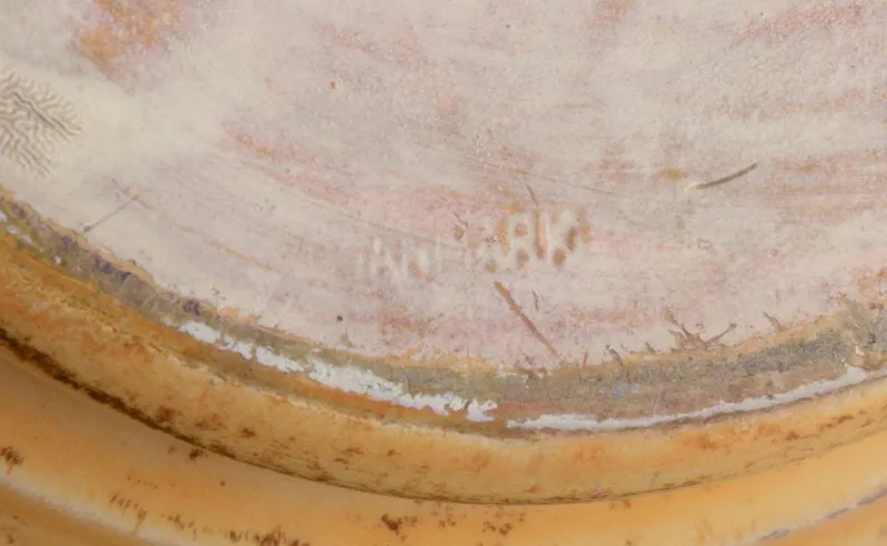 Online Pamono Large Ceramic Bowl with Uranium Glaze by Svend Hammershøi for Kähler, 1920s