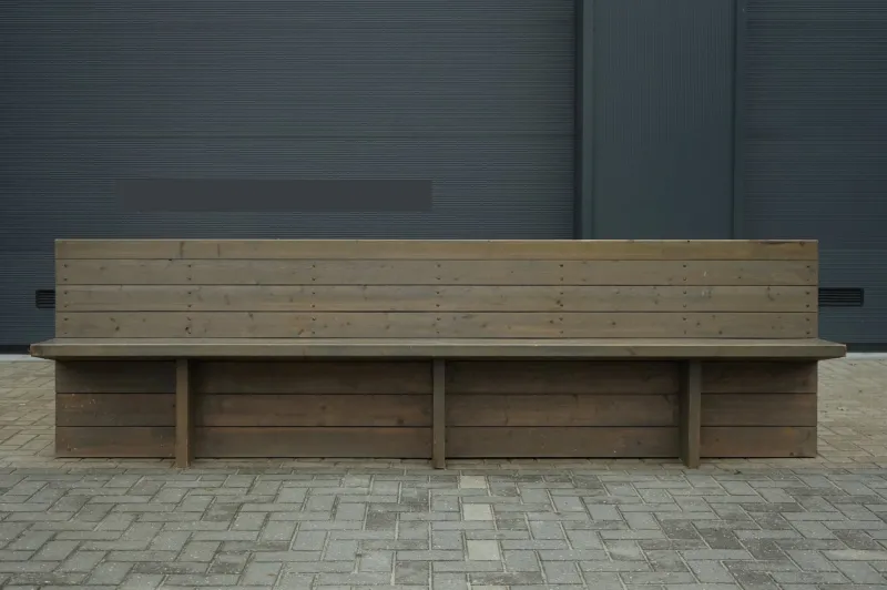 Best Pamono Large Church Bench by Dom Hans van der Laan, 1964