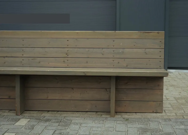 Best Pamono Large Church Bench by Dom Hans van der Laan, 1964