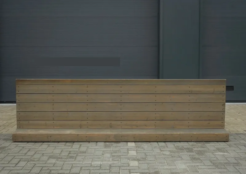 Best Pamono Large Church Bench by Dom Hans van der Laan, 1964