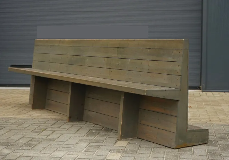 Outlet Pamono Large Church Bench fby Dom Hans van der Laan, 1964