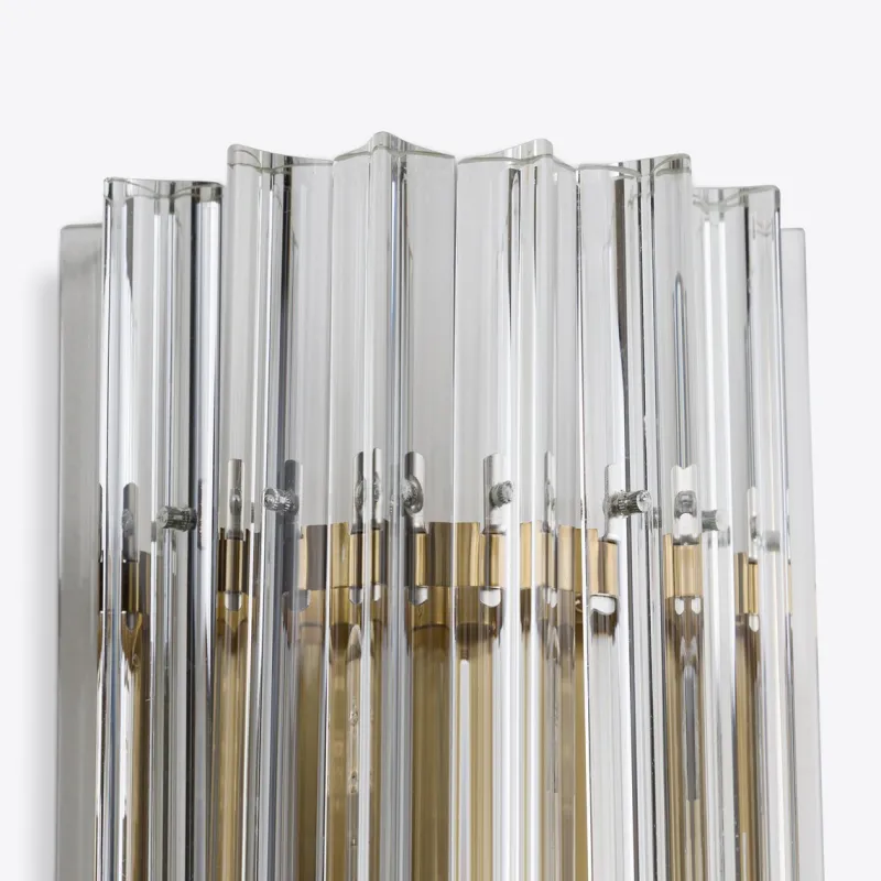 Sale Pamono Large Clear Amaro Wall Light from Pure White Lines